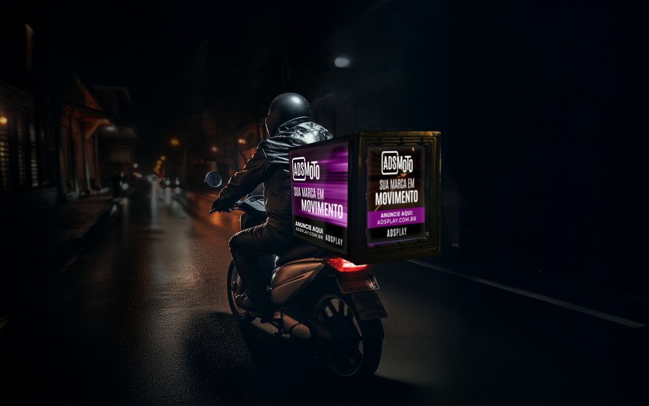 Adsplay lança Adsmoto: mídia móvel em motoboys