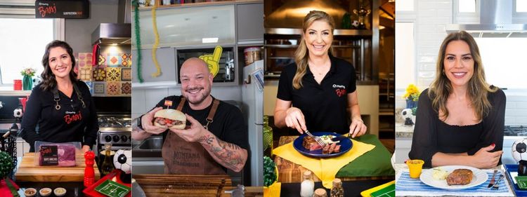 Marfrig escala seu time de chefs para a Copa