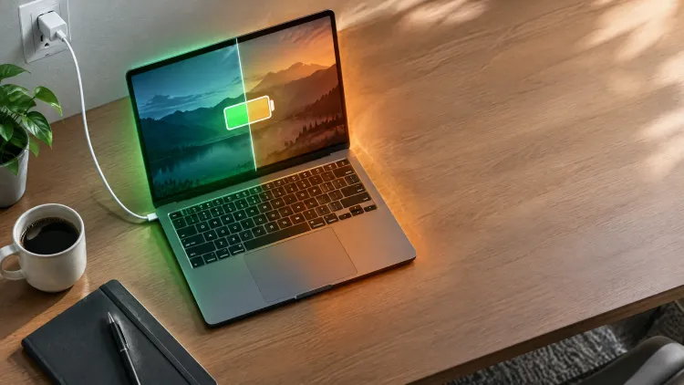 Notebook na tomada: estou acabando com a bateria?