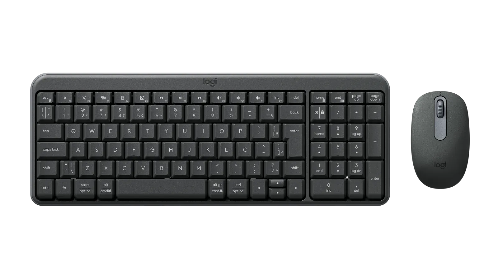 Logitech lança no Brasil teclados e combos compactos com design durável