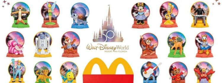 McDonald’s lança novos brindes com temática Disney