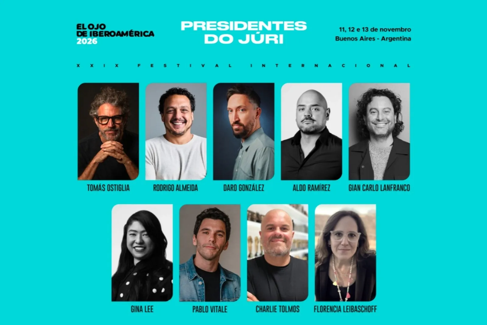 Rodrigo Almeida (Monte) presidirá júris no El Ojo de Iberoamérica 2026