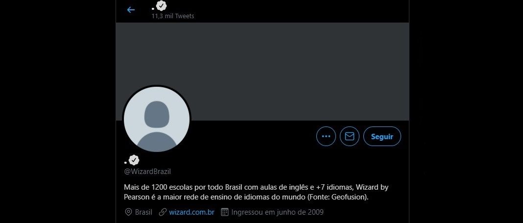 Após polêmica com Carlos Martins, perfil da Wizard no Twitter aparece sem nome e capa