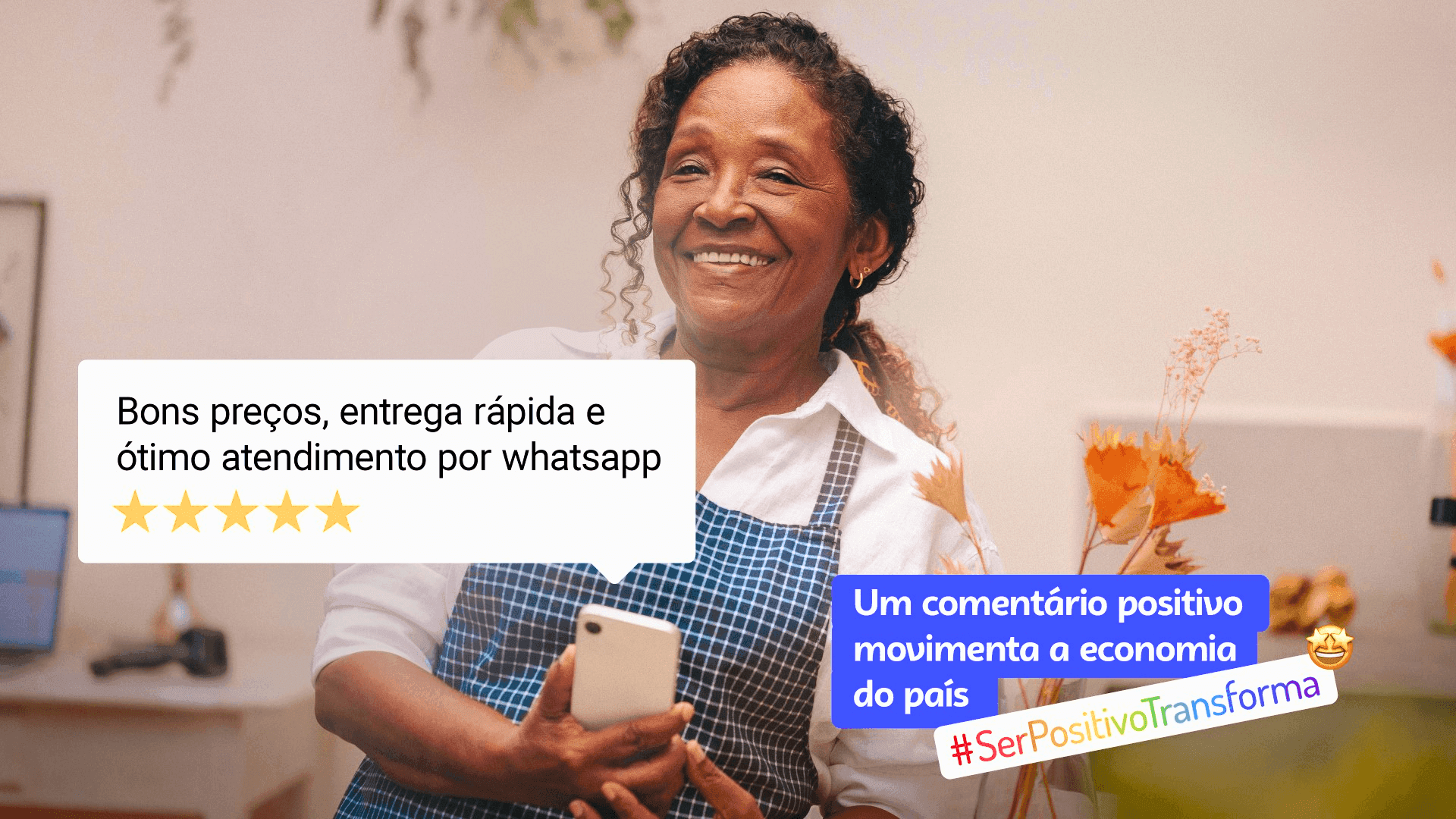 Campanha do Sebrae celebra incentivo aos pequenos negócios