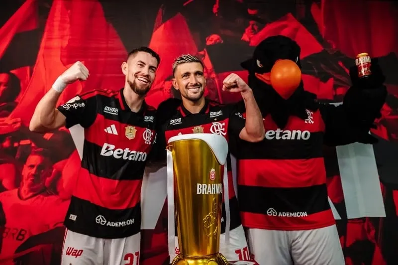 Brahma usa sequência de vitórias do Flamengo para liberar cerveja grátis no Zé Delivery