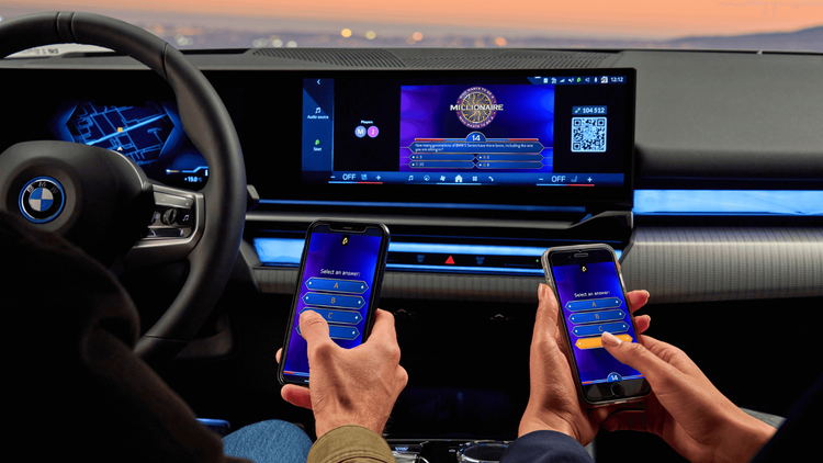 BMW e AirConsole apresentam plataforma de jogos para o BMW i5 na Gamescom 2023