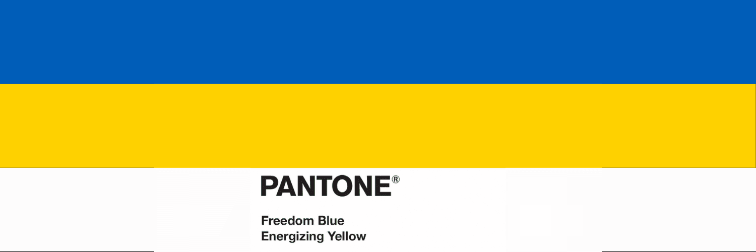 Pantone cria cores para apoiar a Ucrânia