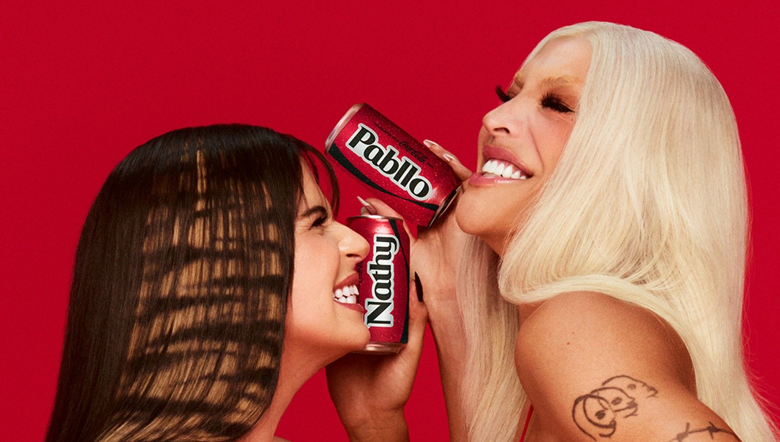 Coca-Cola traz de volta nomes na latinha com Pabllo Vittar e Nathy Peluso