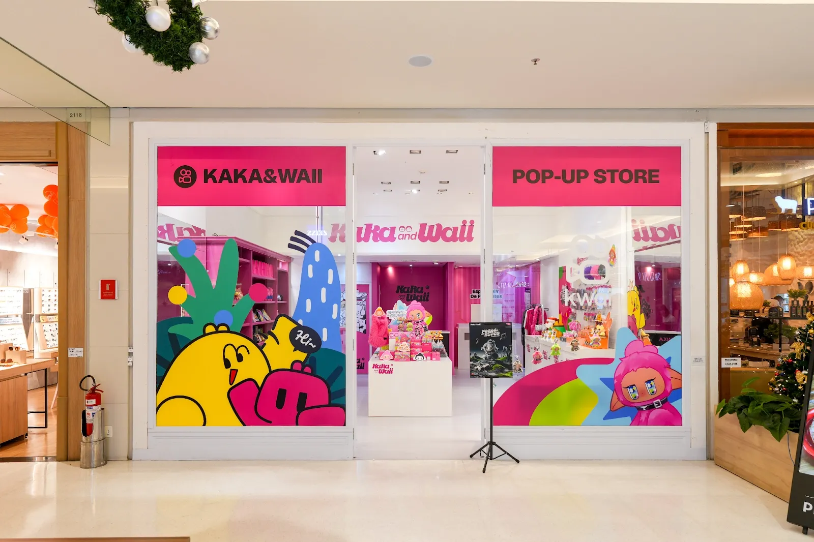 Do Online para o Varejo: Kwai Abre Pop-up Store Temática com Mascotes
