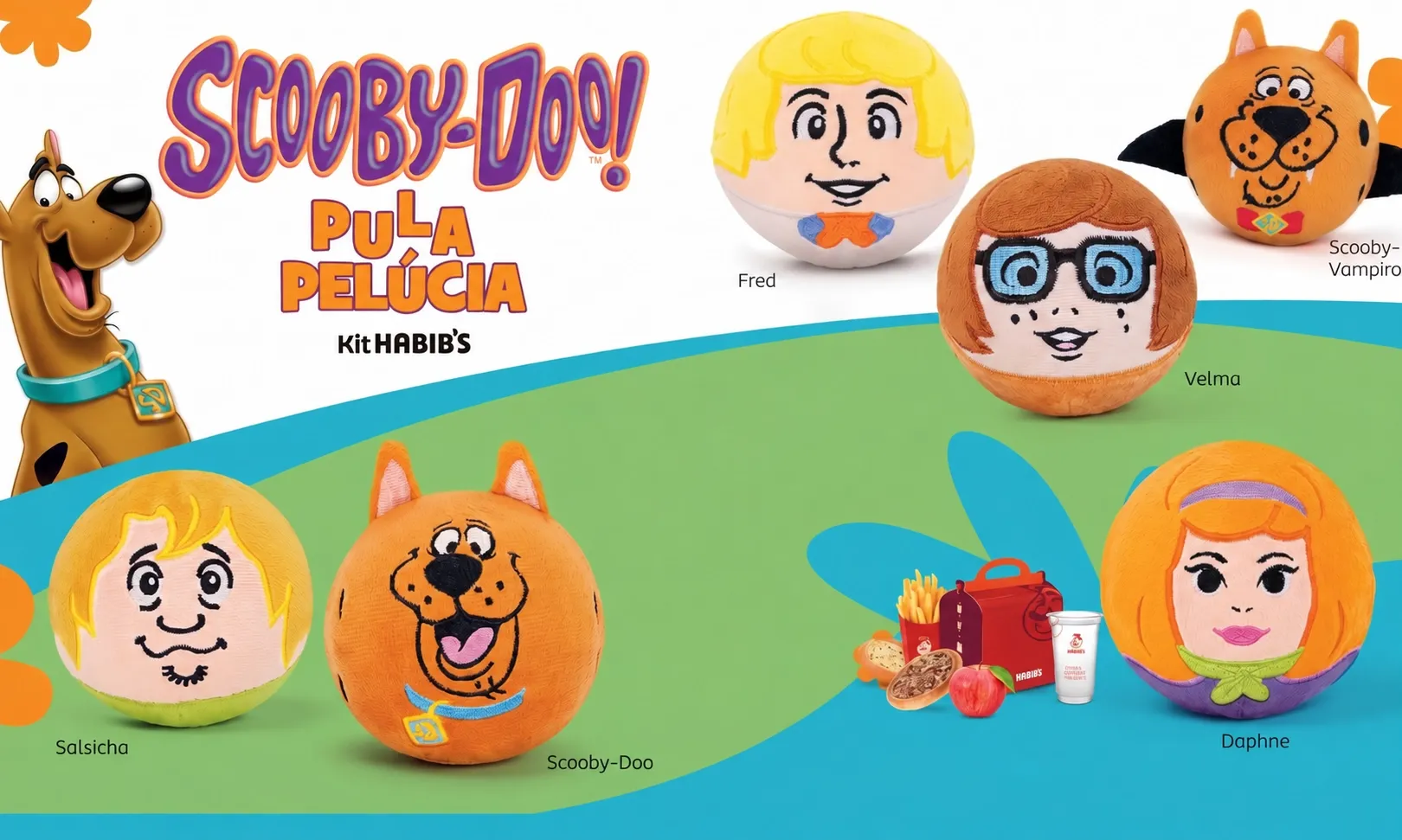 Habib’s e Ragazzo apostam em Scooby-Doo para campanha do Mês das Crianças