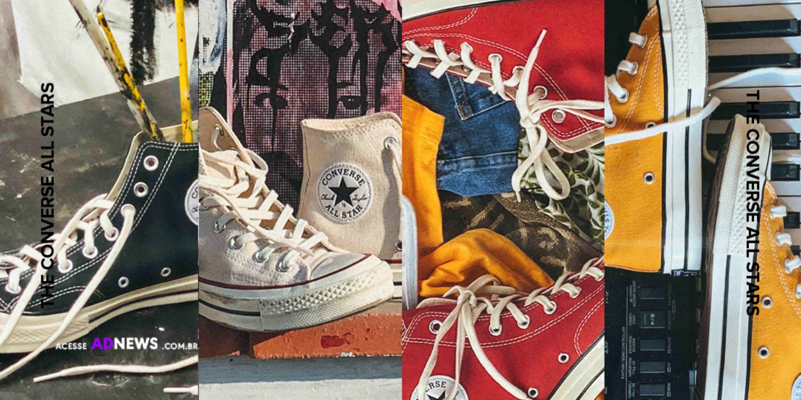 Converse lança campanha “Descubra sua verdadeira cor”