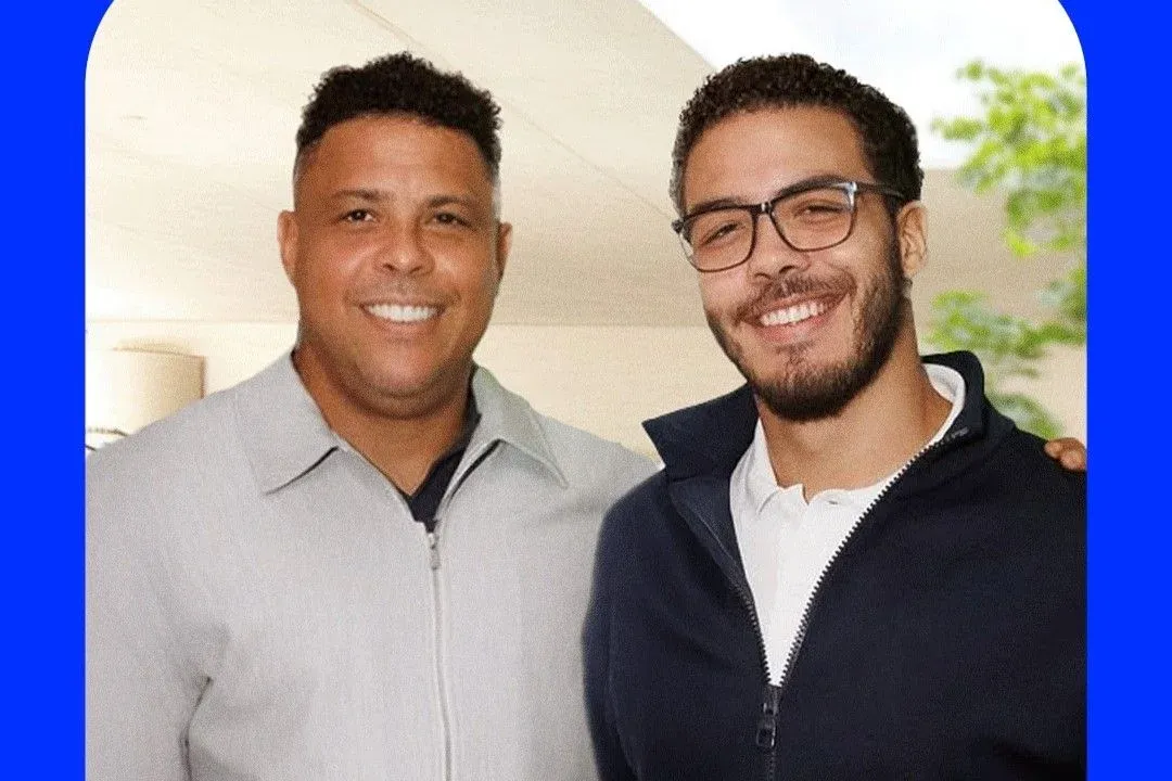Ronaldo Fenômeno e filho inauguram sede da Rede Ronaldo em São Paulo