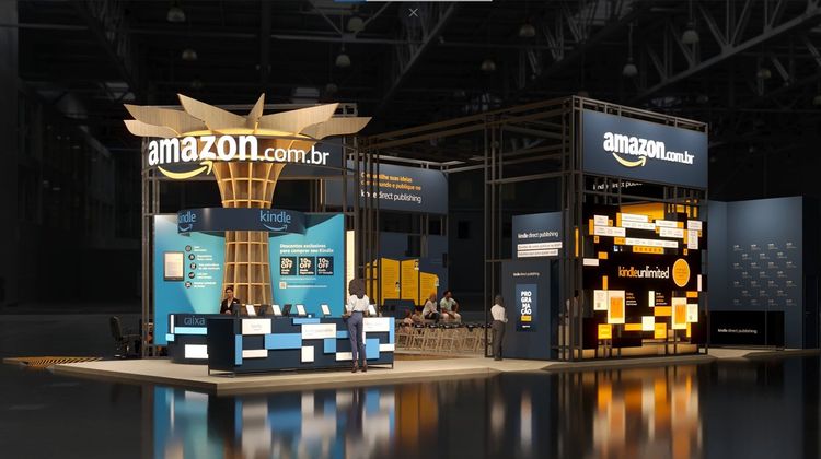 BFerraz assina espaço da Amazon Brasil na Bienal do Livro