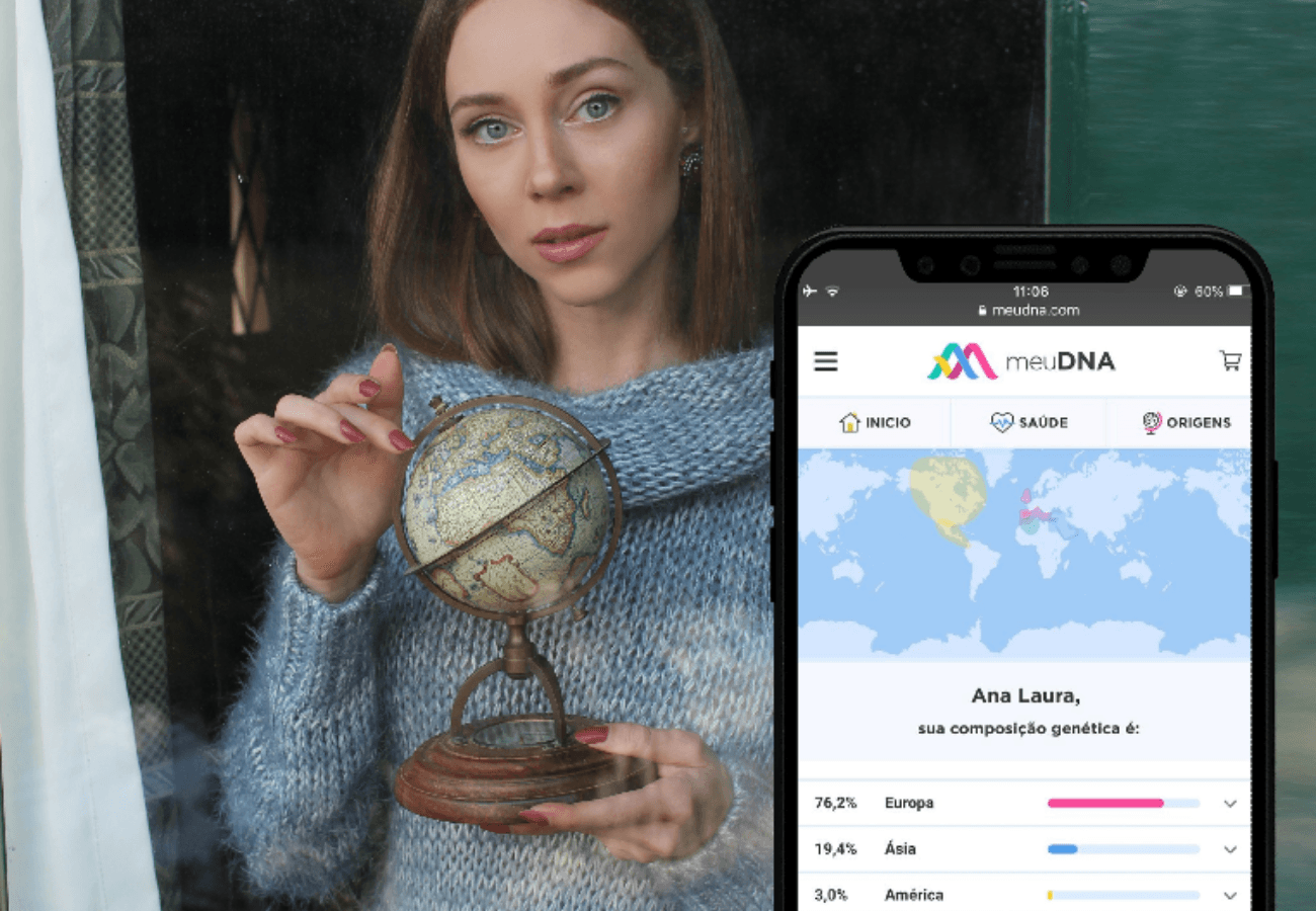 meuDNA convida influencers para testes genéticos no Dia do Imigrante