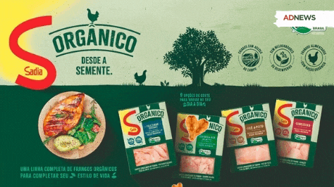 Sadia anuncia nova linha de frango orgânico