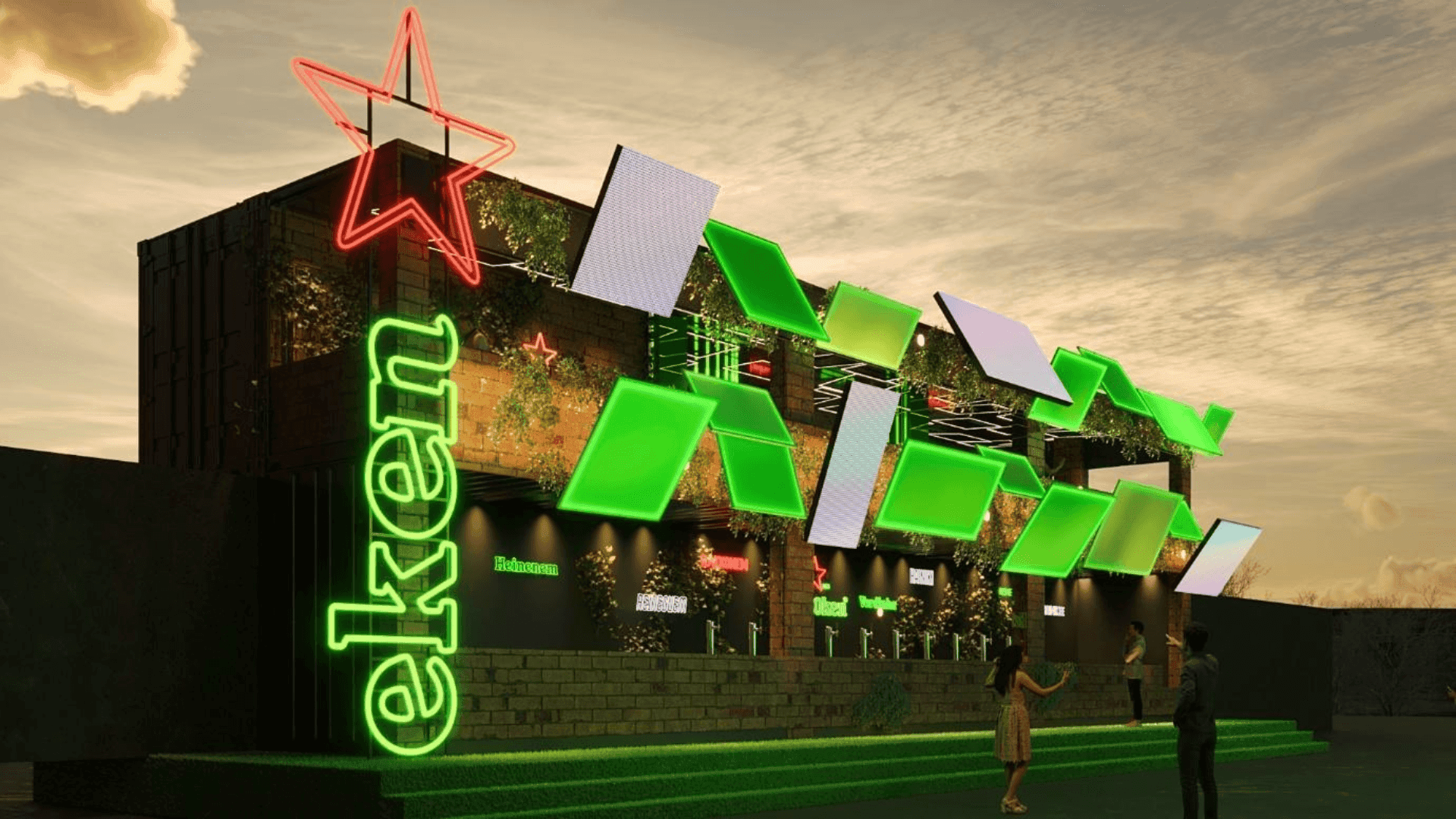 Heineken celebra 150 anos com ativações incríveis no The Town 2023