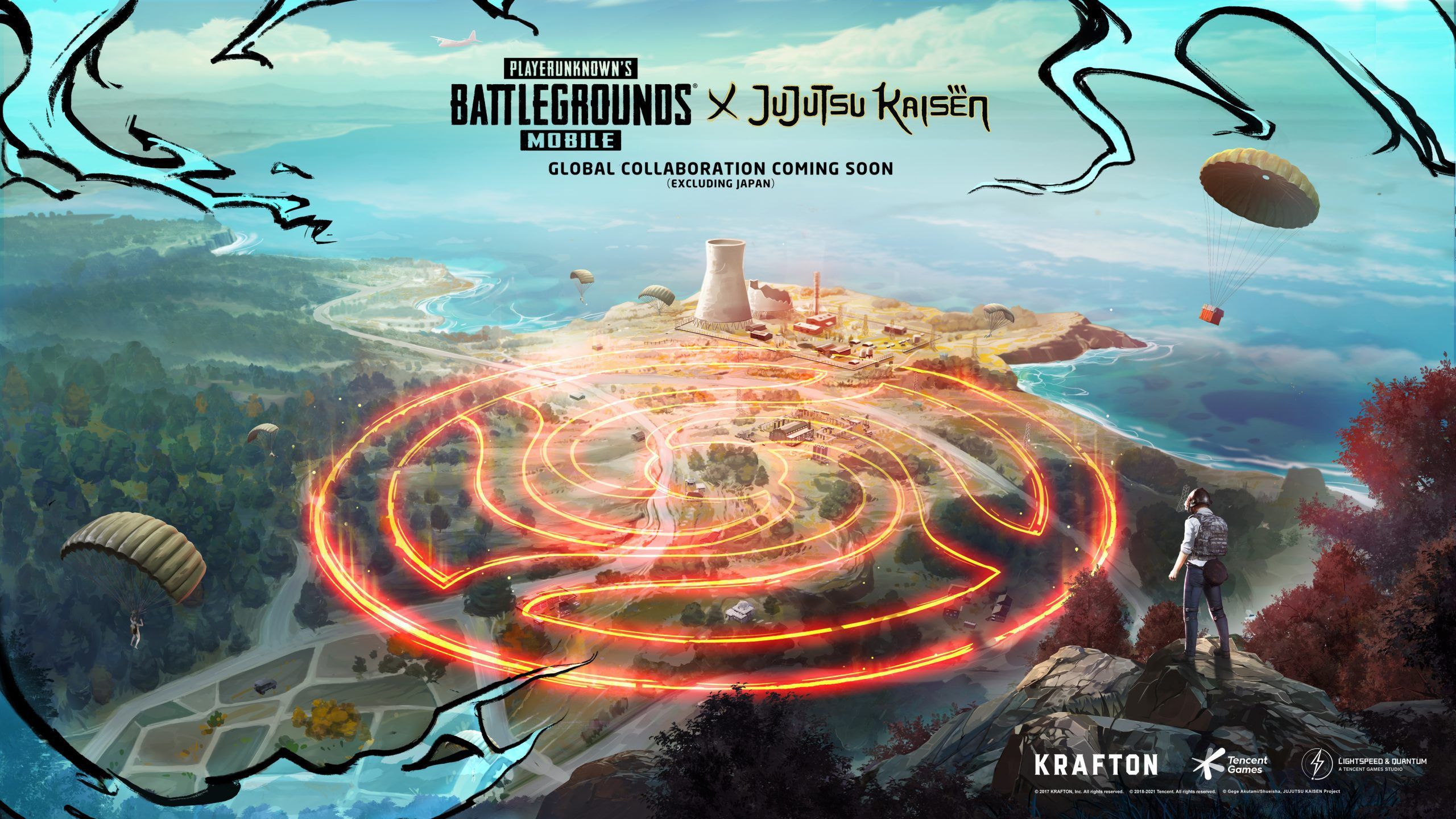 PUBG Mobile terá parceria com Jujutsu Kaisen
