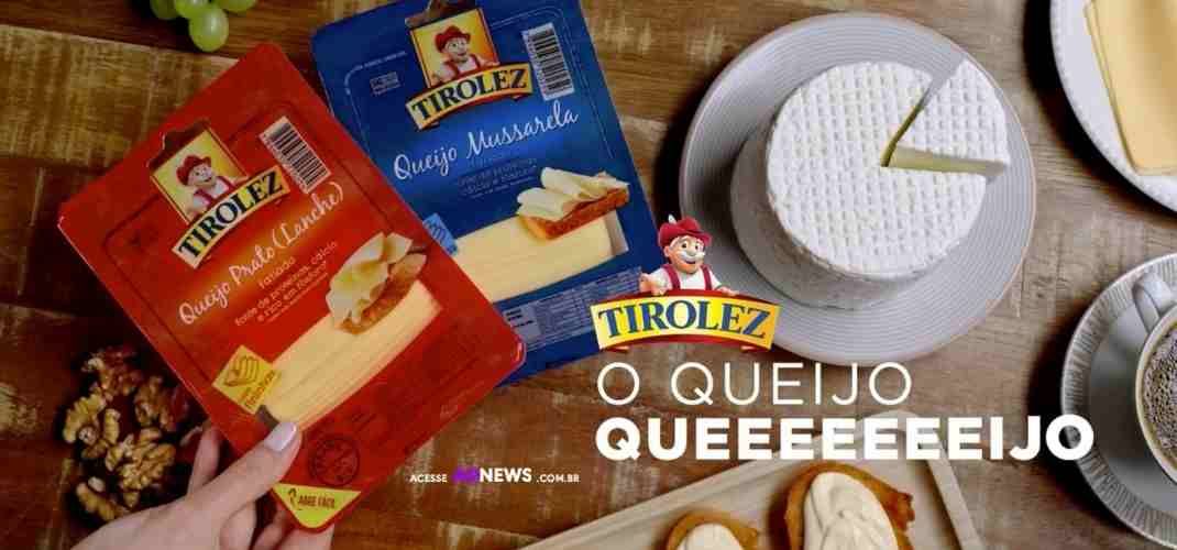 Tirolez apresenta campanha de mídia de dar água na boca: “Tirolez, o queijo queeeeijo”