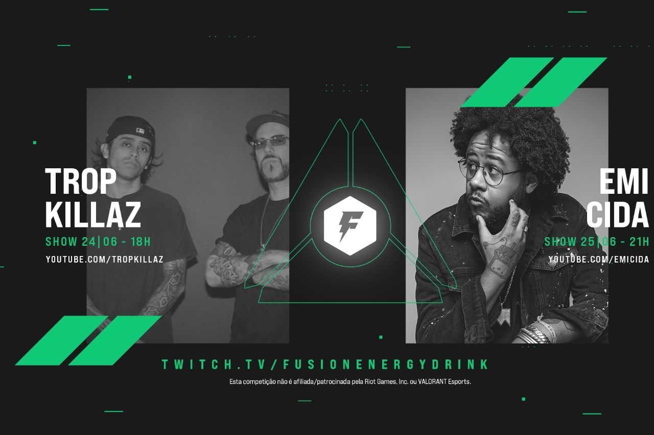 Fusion Energy Drink transforma competição de e-Sports em entretenimento