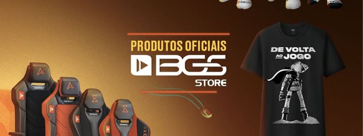 BGS Store inicia venda de produtos oficiais do evento em parceria com patrocinadores