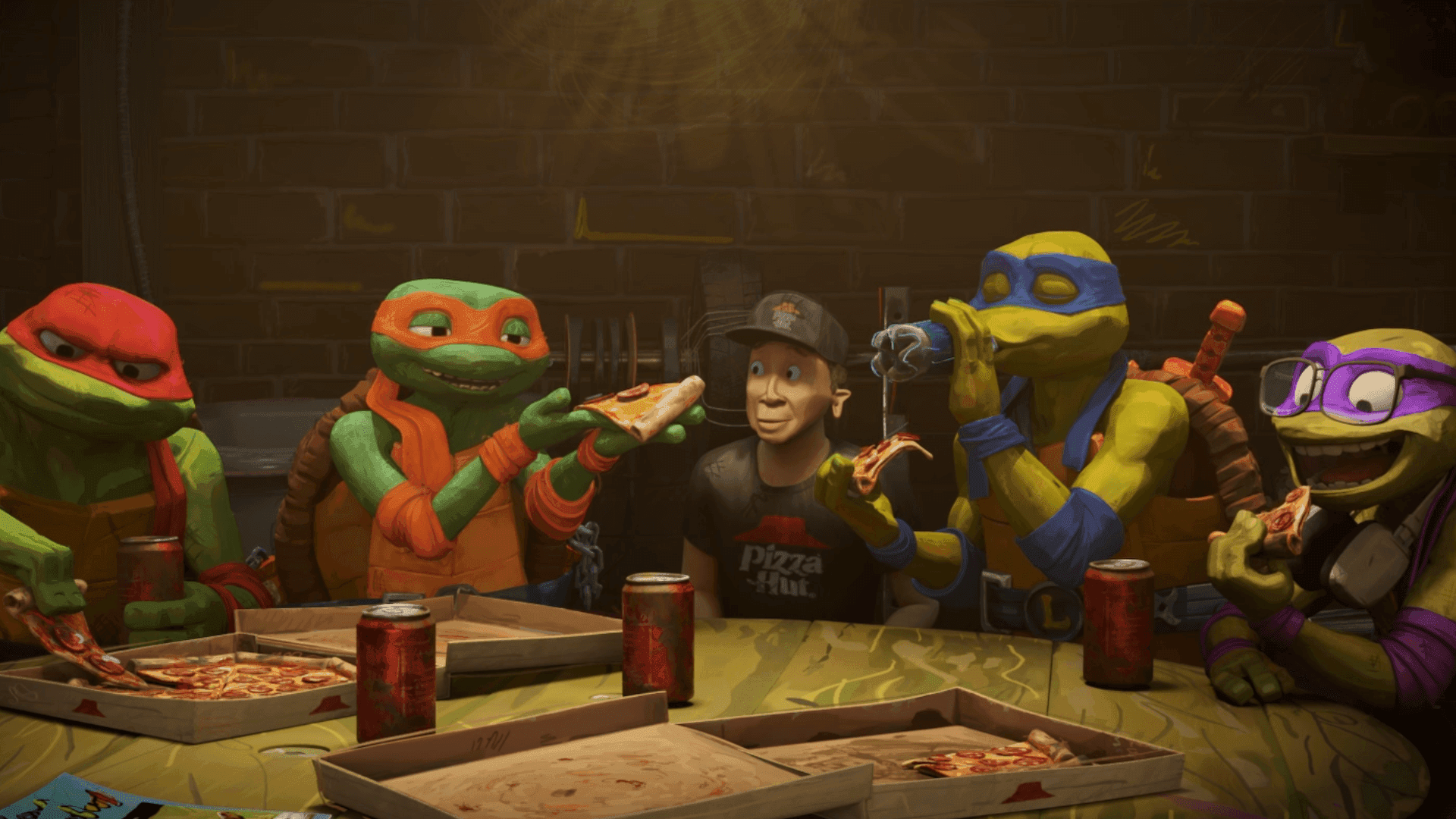 Pizza oficial do filme ‘As Tartarugas Ninja: Caos Mutante’ entra no cardápio da Pizza Hut