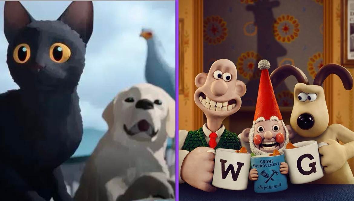 Vale conhecer duas animações indicadas ao Oscar: Flow e Wallace & Gromit