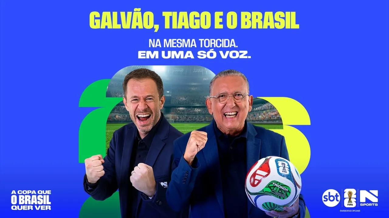 Betnacional entra para o time de patrocinadores do consórcio SBT e N Sports na Copa do Mundo 2026