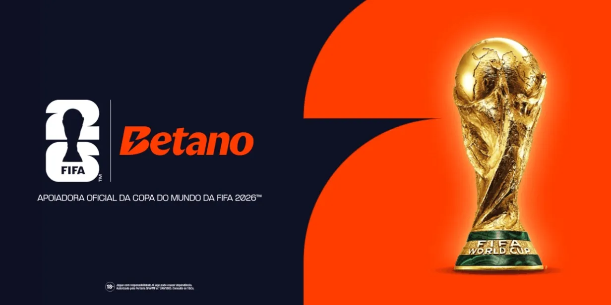 Betano fecha com a FIFA e assume como apoiadora oficial da Copa do Mundo 2026 na Europa e América do Sul