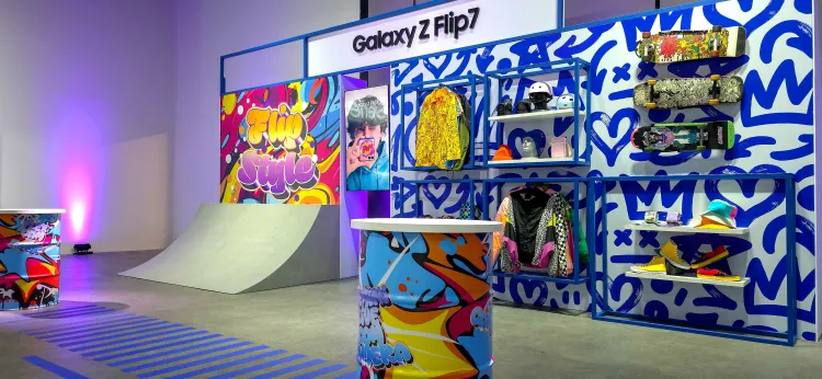 BFerraz assina experiência imersiva para lançamento dos novos dispositivos Galaxy da Samsung no Brasil