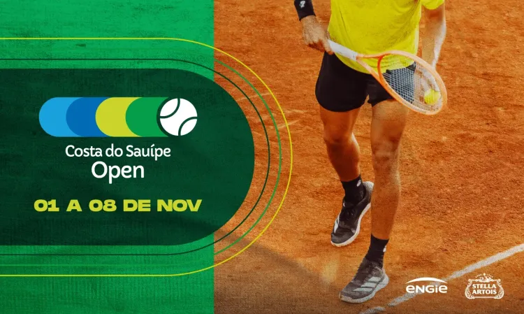 Costa do Sauípe Open transforma torneio de tênis em plataforma de experiências para marcas