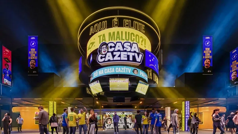 Casa CazéTV confirma seis marcas patrocinadoras para ativações durante a Copa do Mundo de 2026
