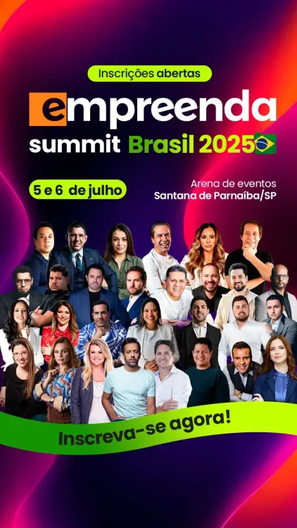 Empreenda Summit 2025 foca em transformar influência digital em negócios