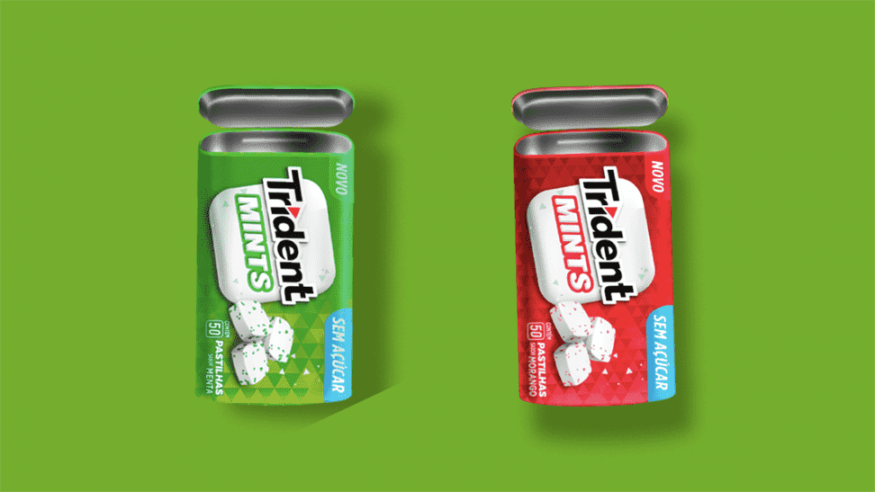 Trident chega ao mercado em versão pastilha