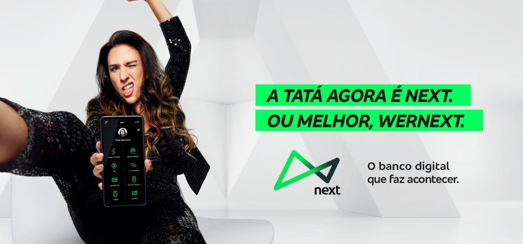 next anuncia Tatá Werneck como nova embaixadora da marca