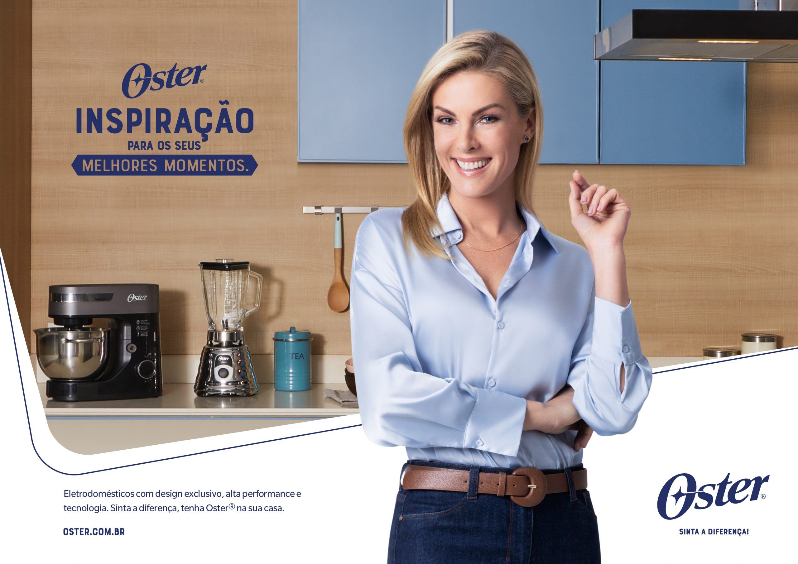 Ana Hickmann é a nova embaixadora da Oster