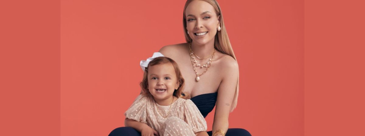 Tatá Estaniecki é protagonista da campanha de Dia das Mães da Morana