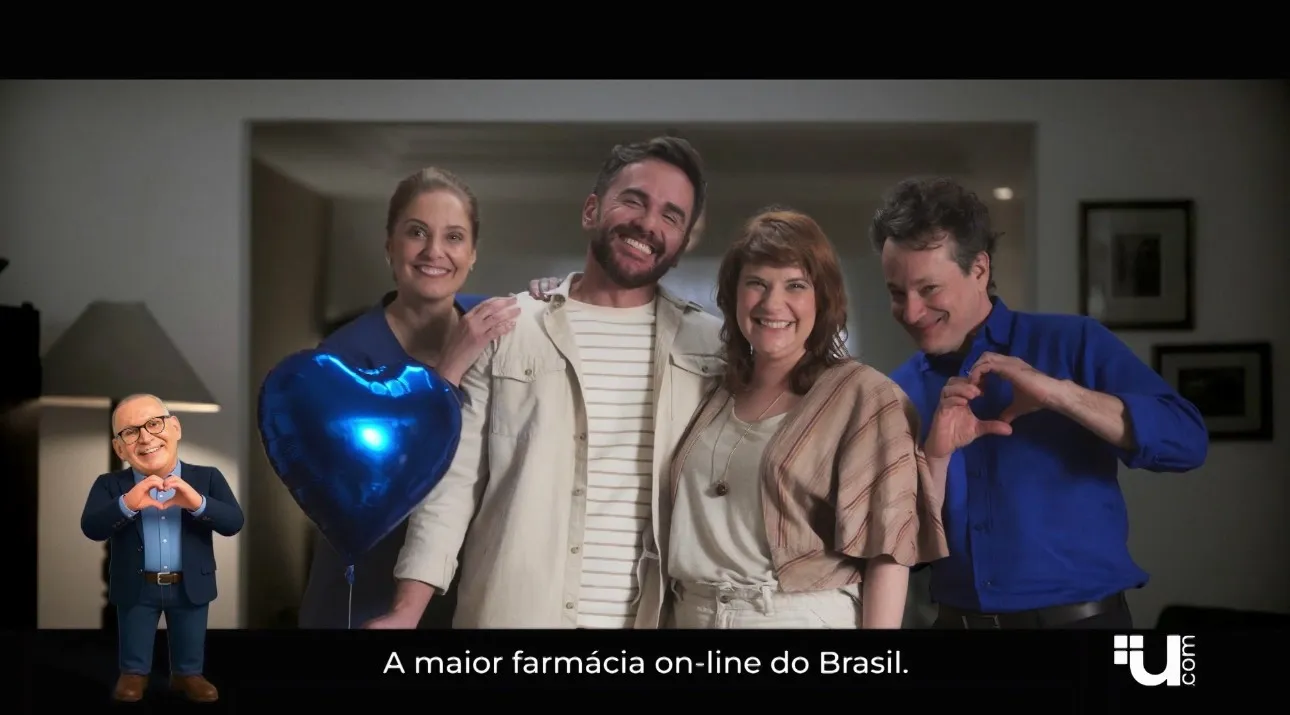 Ultrafarma lança campanha “Sessão de Terapia” com avatar 3D de Sidney Oliveira