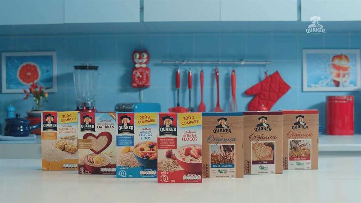 Quaker lança campanha que ressalta o principal benefício da aveia: ajuda na redução do colesterol