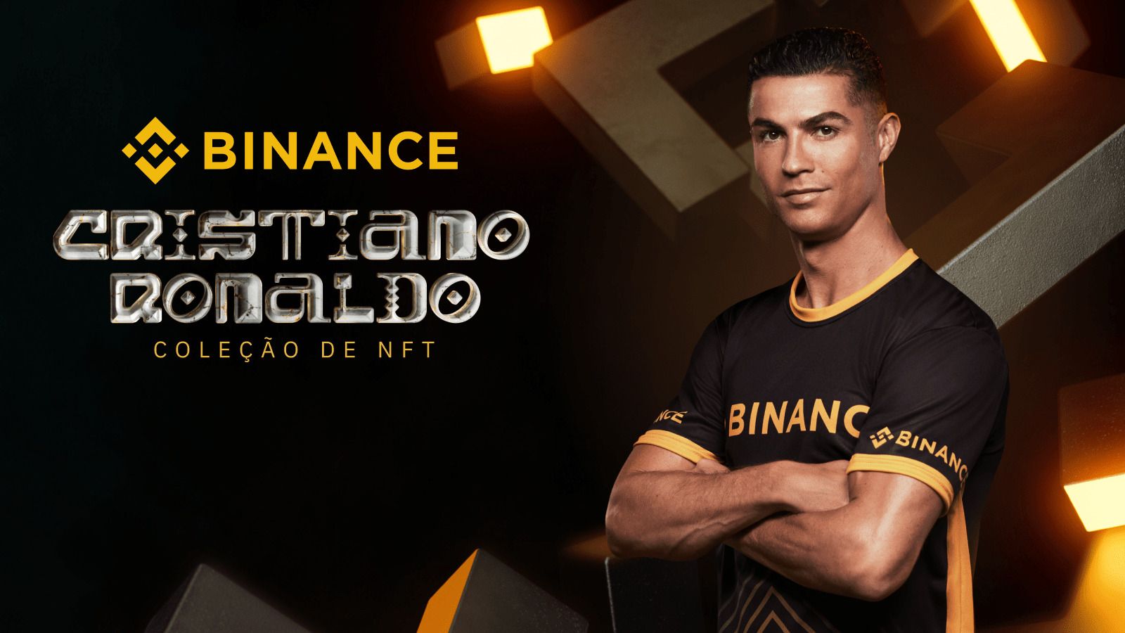 Binance e Cristiano Ronaldo lançam collab