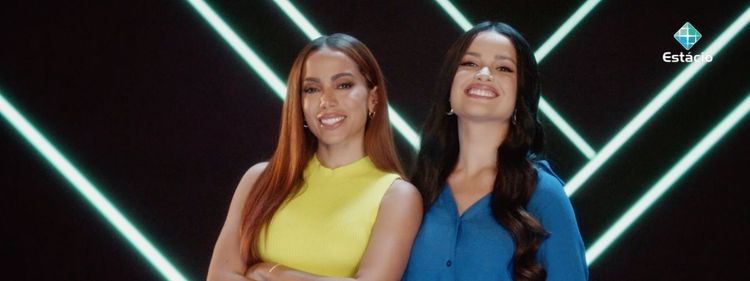 Anitta e Juliette fazem primeira campanha juntas para Estácio