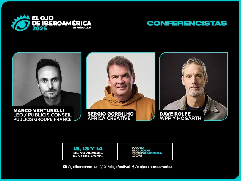 El Ojo 2025 anuncia três grandes nomes da cena criativa mundial