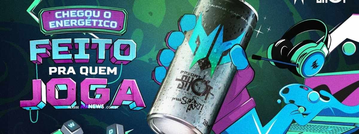 Acer lança PredatorShot, energético feito para quem joga