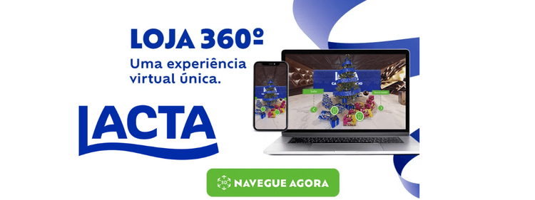 Lacta cria loja virtual que insere consumidores no Metaverso