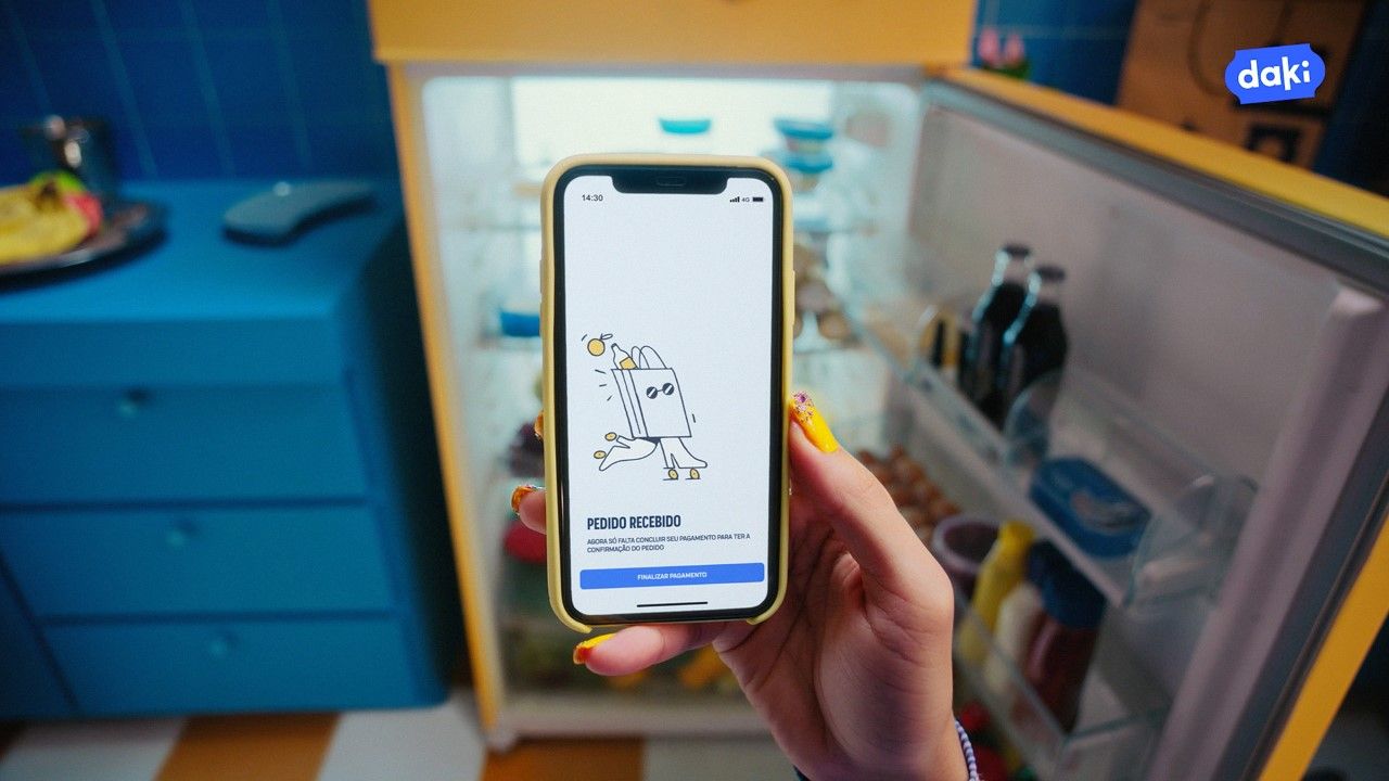 Aplicativo de delivery Daki estreia campanha 360º e quer consolidar sua marca
