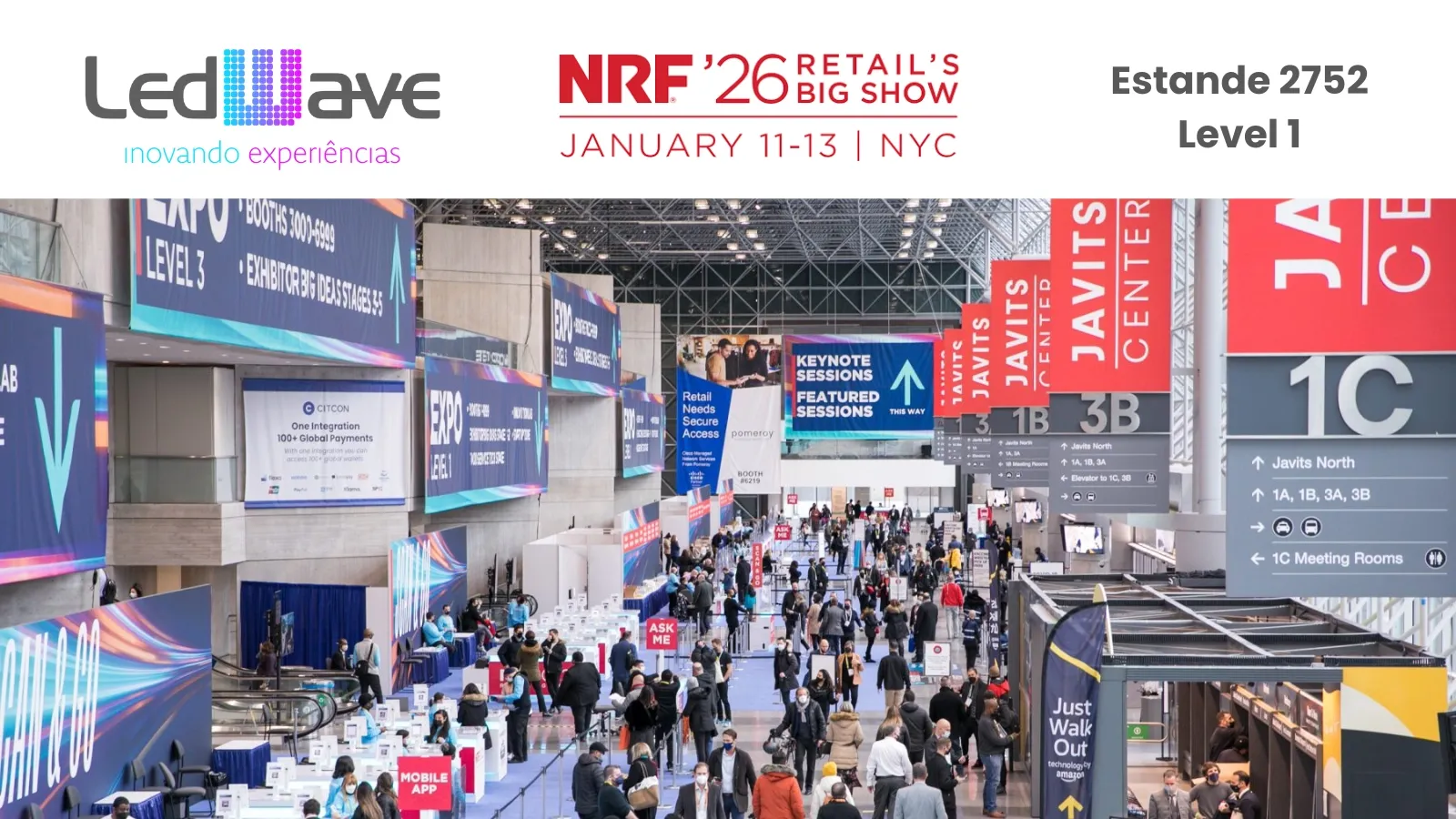 LedWave leva tecnologia brasileira de LED à NRF 2026 e mira expansão nos EUA