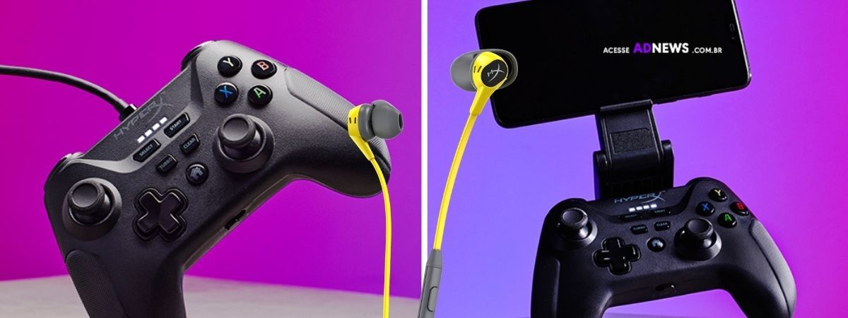 HyperX lança novos produtos para jogadores de smartphones e Nintendo Switch