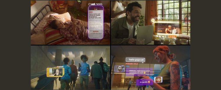 UOL revela seu universo de possibilidades em nova campanha