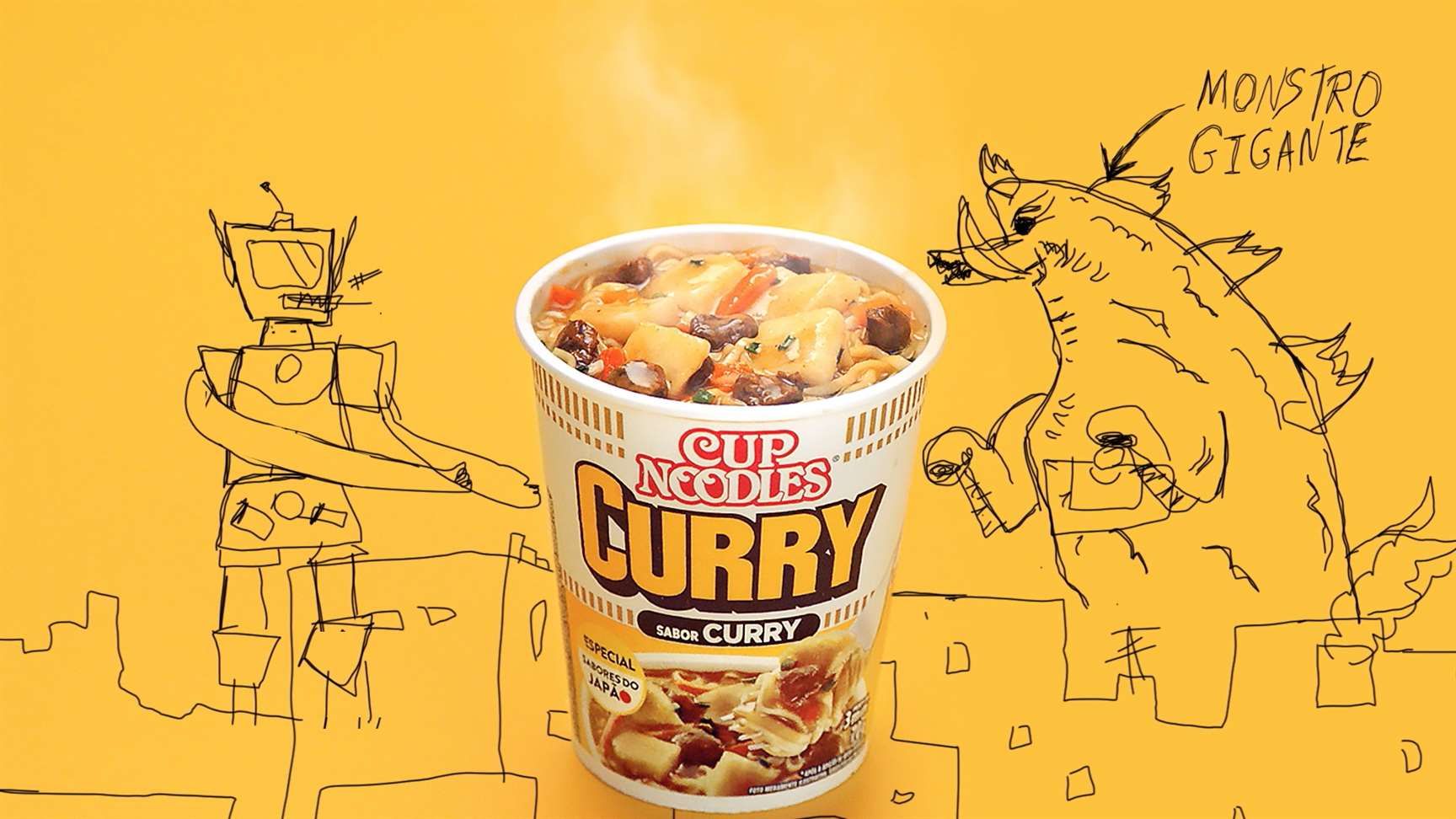 Cup Noodles marca presença na CCXP com experiência sensorial