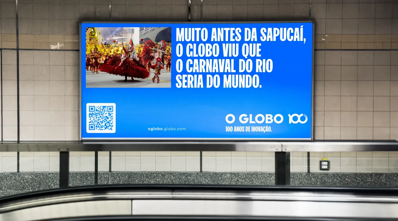 O GLOBO lança campanha publicitária para celebrar seus 100 anos de história e inovação