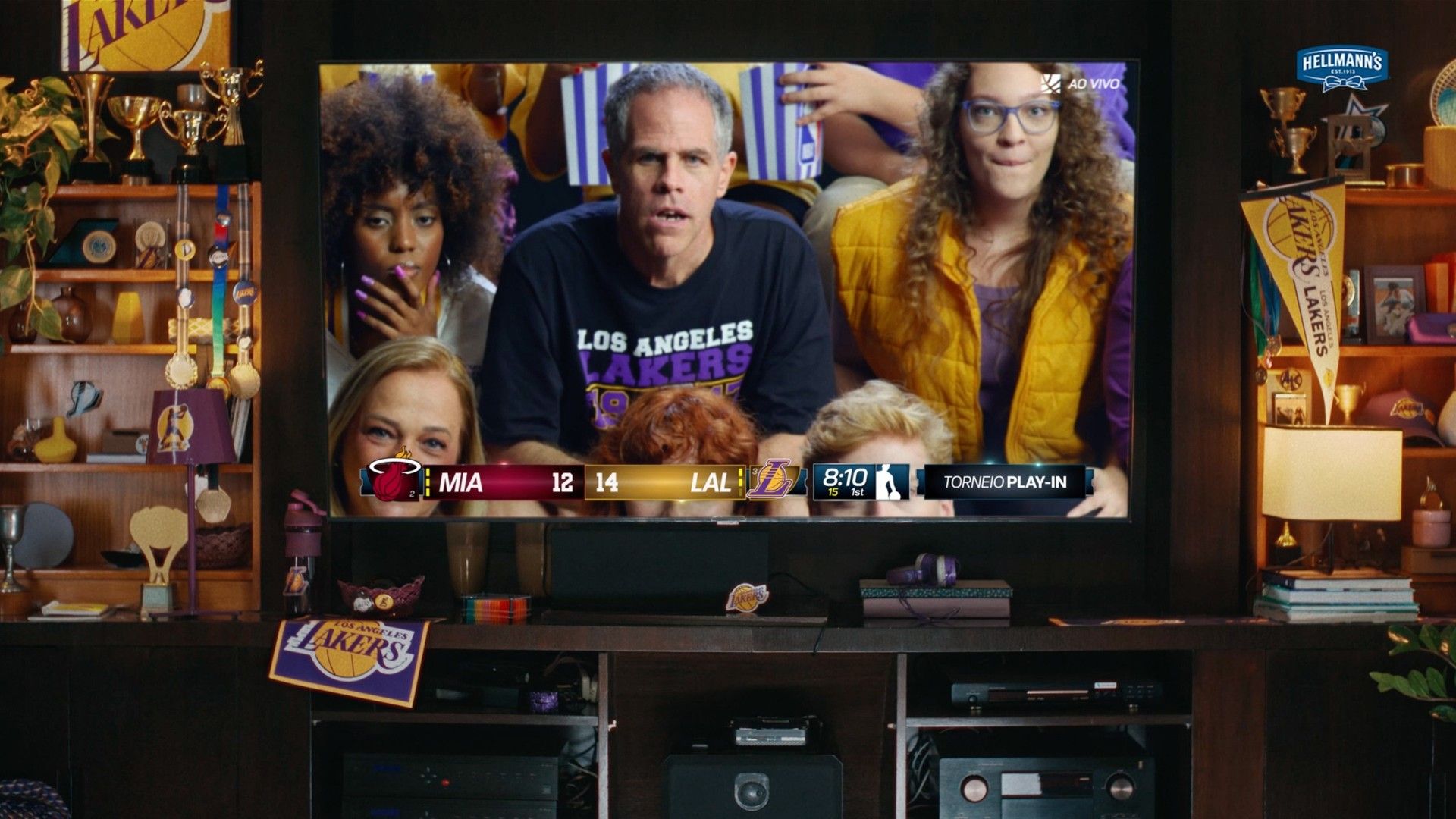 Hellmann’s explora patrocínio à NBA em novos filmes